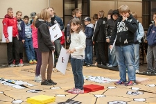 Zaczarowany Lublin 2012 - Finałowa runda turnieju rozgrywana na planszy o wymiarach 3x6 m.