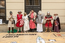 Zaczarowany Lublin 2012 - Legendarne postaci podczas finału festiwalu "Zaczarowany Lublin"