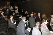 Publiczność podczas THATCamp Polska, dzień pierwszy