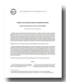 Kamień w architekturze Lublina na przestrzeni wiek&oacute;w = Stone in the architecture of Lublin over the centuries