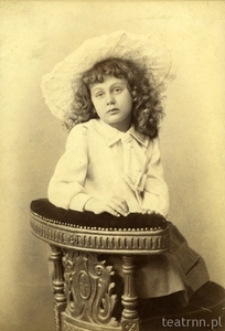 Franciszka Frenkiel w dzieciństwie