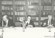 Krystyna Modrzewska z prof. J.A.B&ouml;&ouml;kiem