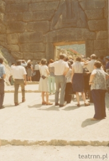 Krystyna Modrzewska w czasie pobytu w Grecji