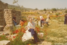 Krystyna Modrzewska w czasie pobytu w Grecji