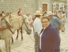 Krystyna Modrzewska w czasie pobytu w Grecji