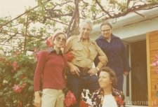 Krystyna Modrzewska z prof. J.A.Böökiem i J.Backman podczas pobytu w Grecji