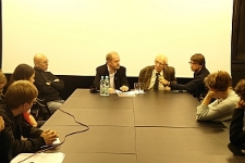 Licealiści w rozmowie z prof. Kłoczowskim - Szkoła z Mistrzem