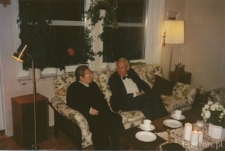 Krystyna Modrzewska z prof. J.A.B&ouml;&ouml;kiem