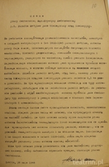 Ocena pracy doktorskiej Krystyny Modrzewskiej sporządzona przez prof. Adama Malickiego