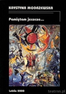 Okładka książki "Pamiętam jeszcze..." Krystyny Modrzewskiej