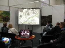 Prezentacje filmów o makietach 3D Lublina podczas Targów 3D Poland 2012