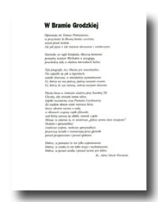 W Bramie Grodzkiej