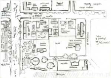 Mapa Pamięci fragmentu centrum Puław