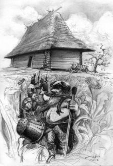 Mieszkańcy wiejskich chałup