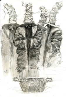 Kolędujący brodacze