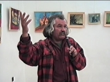 Wystawa grafiki i malarstwa "W otchłani niebo czarne" Wołodymyra Łobody w ramach Spotkania Kultur