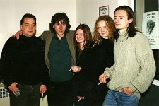 Po spotkaniu autorskim Jacka Guza w Chatce Żaka. 1998 rok