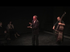 Fragment spektaklu "Jak Fajwł szukał samego siebie" w wykonanieu Witolda Dąbrowskiego