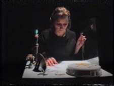 Fragment spektaklu "Wędr&oacute;wki niebieskie"