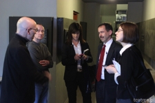 Wizyta Ambasadora USA w Polsce Stephena Mulla w Ośrodku "Brama Grodzka - Teatr NN"