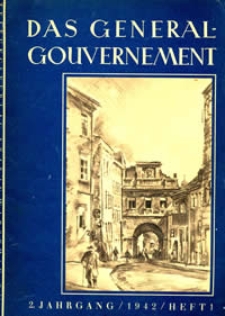 Das Generalgouvernement : 2. Jahrgang / 1942 / Heft 1