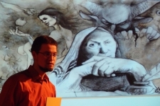 Zaczarowany Lublin 2012 - Prelekcja Łukasza Fiuty podczas promocji publikacji "Anioły i diabły. Zaczarowana Lubelszczyzna"