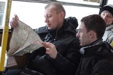 Urodziny J&oacute;zefa Czechowicza. Działania w autobusie MPK