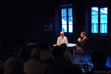 Spotkanie autorskie z Dariuszem Rosiakiem podczas promocji książki "Człowiek o twardym karku. Historia księdza Romualda Jakuba Wekslera-Waszkinela"