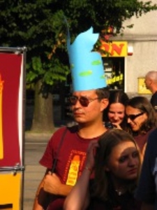 Korow&oacute;d festiwalu Śladami Singera w Biłgoraju