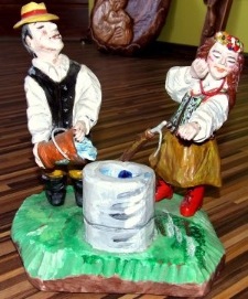 Lejek - rzeźba ludowa