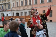 Zaczarowany Lublin 2013 - zwiedzanie Starego Miasta w ramach zajęć edukacyjnych