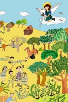 Zaczarowany Lublin 2013 - "Legenda o śnie Leszka Czarnego" umieszczona na edukacyjnych układankach