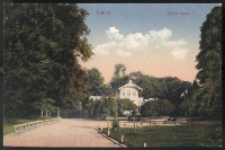 Widok Głównej Altany z 1889 roku w Ogrodzie Saskim w Lublinie