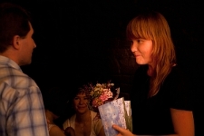 Katarzyna Niedźwiadek na przedpremierowym pokazie Animacji Legend Lubelskich