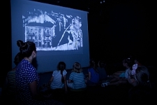 Najmłodsi oglądają Animacje Lubelskich Legend