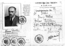 Legitymacja UMCS Henryka Raabego