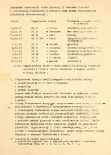 Kalendarz Studenckich Giełd Piosenki XI Festiwalu Piosenki i Piosenkarzy Studenckich w Krakowie