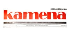Kamena : dwutygodnik społeczno-kulturalny, R. 44 nr 1 (617), 9.I.1977