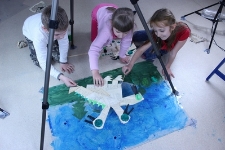 Zaczarowany Lublin 2013 - warsztaty z tworzenia animacji Legendy o lubelskim Żmiju