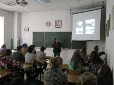 Warsztaty fotograficzne projektu "Ślady przeszłości" w II LO w Lublinie