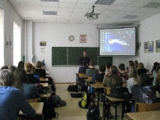 Warsztaty fotograficzne projektu "Ślady przeszłości" w II LO w Lublinie