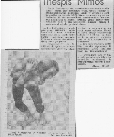 Rom&oacute;wki Kuriera. Thespis Mimos