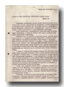 Komunikat Rady Artystycznej Konfrontacji Młodego Teatru Lublin '79