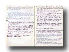 Fragment dziennika Ewy Benesz, marzec 1974 r.