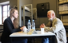 Bogdan Pazur podczas Misterium Pamięci "Ocalone Losy" 2013