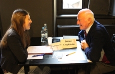 Janusz Czapliński podczas Misterium Pamięci "Ocalone Losy" 2013