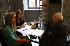 Kazimierz Podbielski podczas Misterium Pamięci "Ocalone Losy" 2013