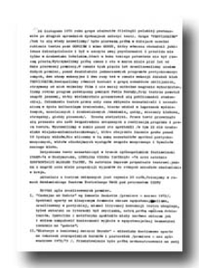 [11 listopada 1971 roku grupa studentów filologii polskiej...]