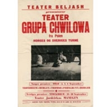 Teater Beljash presenterer Teater Grupa Chwilowa [plakat]