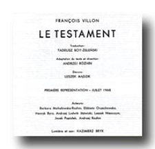 Le Testament